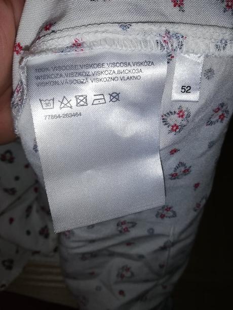 Krásná halenka vel.52, clockhouse,52