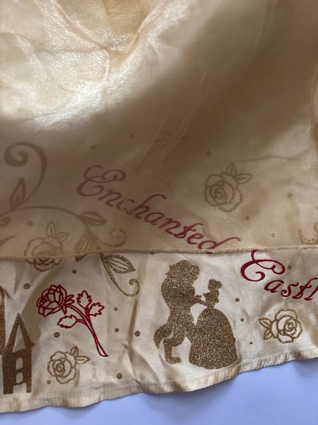 An9/ kostým delux bell kráska disney - v.3 roky, 