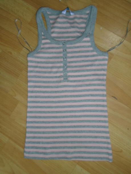 Tričko tílko 12/13l 152/158 proužek, young dimension,152 / 158