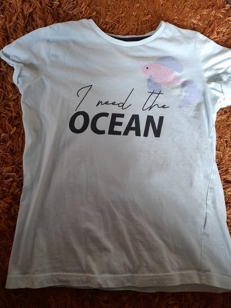 Tričko krátký rukáv, destination s rybkou, 152