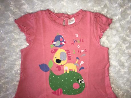 Růžové šaty next, next,68