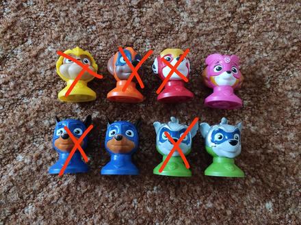 Figurky tlapková patrola kidsworld, 