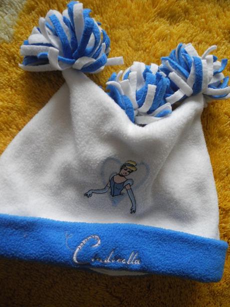 Fleesová čepice a šála, disney