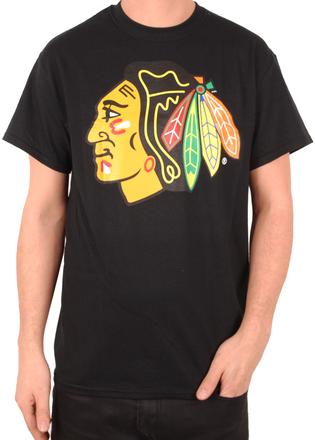 Černé tričko chicago black hawks majestic vel. s, s