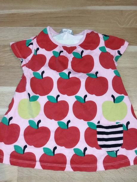 Tunika, tričko s jablky, jablíčky 86 lindex, lindex,86