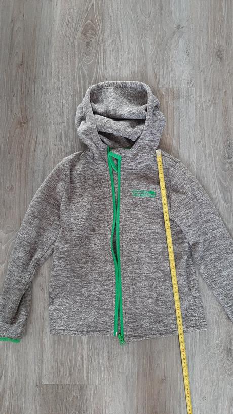 Fleesova mikina vel.122/128, pepperts,122