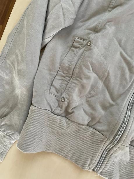 Stříbrná/šedá mikina, vel l i méně, golddigga, l