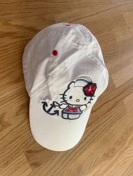 Čepice & kšiltovka s hello kitty h&m vel. 104/116, h&m,104
