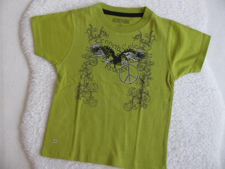 Bavlněné zelené tričko kenneth cole, 98