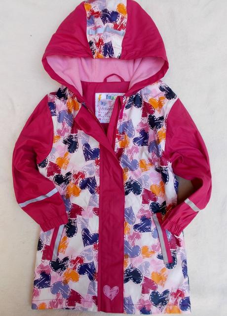 Jarní nepromokavé kabátky, bundy a vesta v. 98/104, lupilu,98