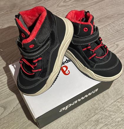 Kotníčkové zimní nepromokavé boty, 26