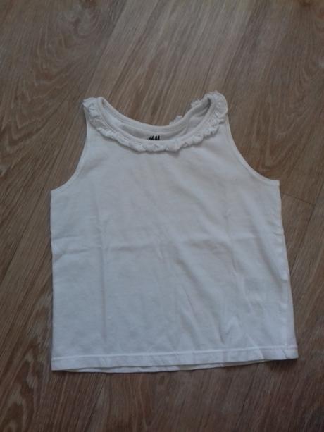 Bavlněné tílko, h&m,104