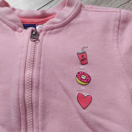 Dívčí růžová mikina 110/116, lupilu,110
