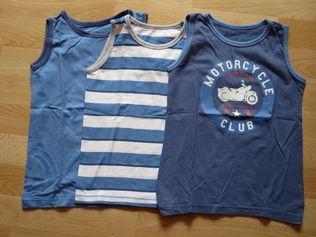 Tílka 3 pack s motorkou mothercare, mothercare,122