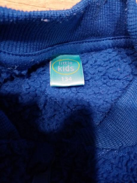 Chlupatá mikina vel. 116/122, 116