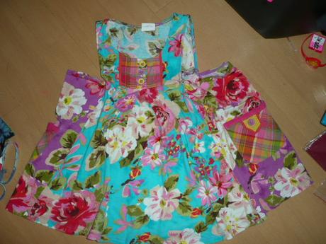 Šaty 3ks tunika next vel 110 4-6 let, next,110