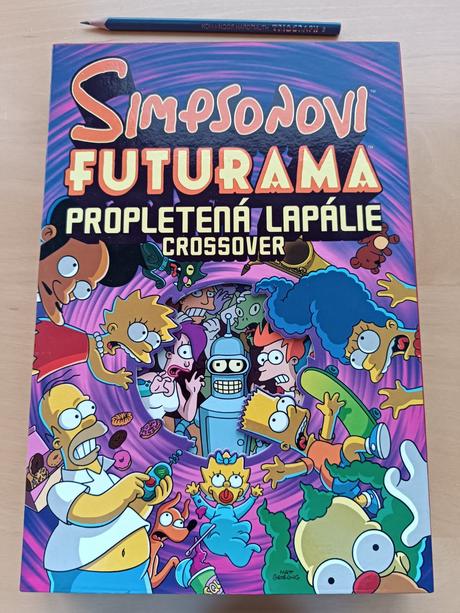 Komiks simpsonovi futurama (velká kniha+desky),
