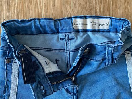 Dívčí set - trika, rifle - 8ks - vel. 134, 122–134