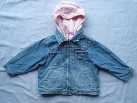 Riflová nextíková bunda s vestou 2v1, next,92