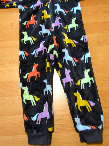 Heboučký overal s jednorožci vel 116, marks & spencer,116
