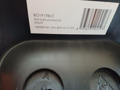 Podsedák do auta s isofixem, 