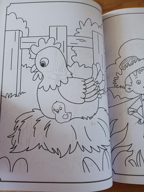 Větší omalovánka, 