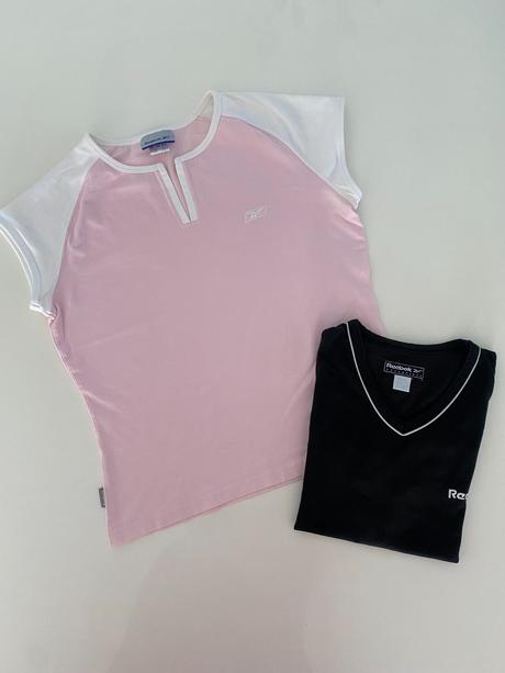 2ks tričko reebok, vel. m, reebok,m