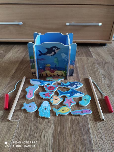 Dřevěná rybářská hra, 