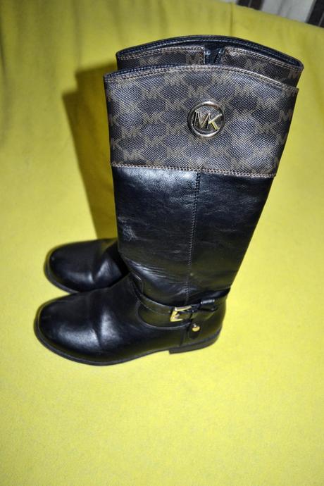 Kvalitní dívčí kozačky michaels kors v.33, michael kors,33