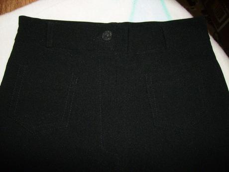 Kalhoty sváteční černé holčičí, 98