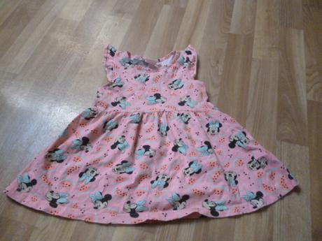 Krásné šaty minnie vel.3-4, disney,104