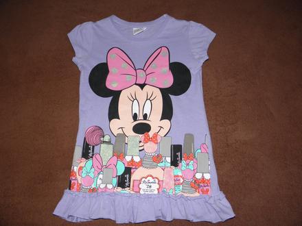 Šaty /tunika s minnie zn. disney vel.116, disney,116