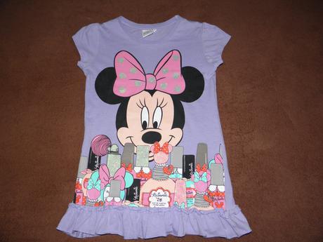Šaty /tunika s minnie zn. disney vel.116, disney,116