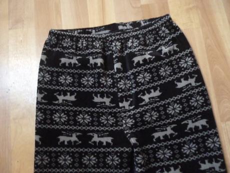 Vyteplené legíny vel.m pro maminy, m