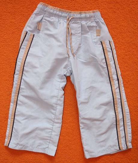 Aa168. šusťákové kalhoty 1 rok, early days,80