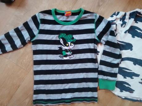 2x triko lindex dl. rukáv vel.116, lindex,116