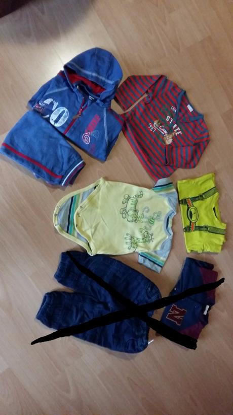 5ks oblečení pro chlapečka, 68–80