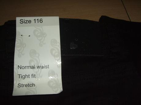 Čierne džínsy my wear, 116