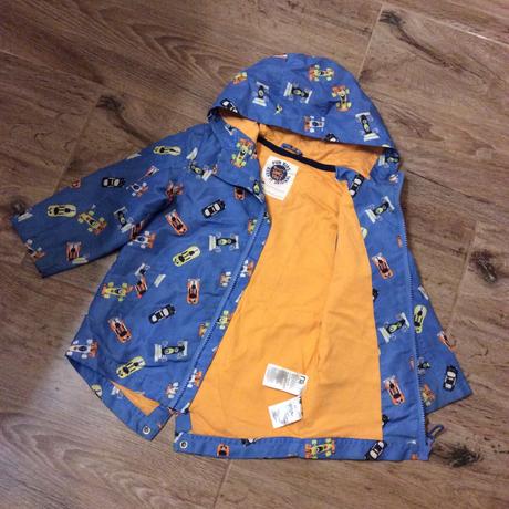 Přechodová bunda jaro/podzim s formulemi, mothercare,92