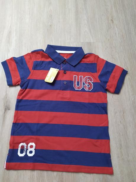 Pruhované tričko s cedulkou, pepperts,122