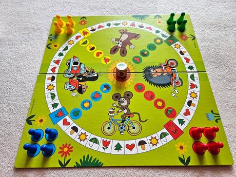 Dětská hra pojď si hrát krtek - člověče, nezlob se,