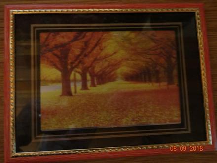 Obraz podzimní krajina, 