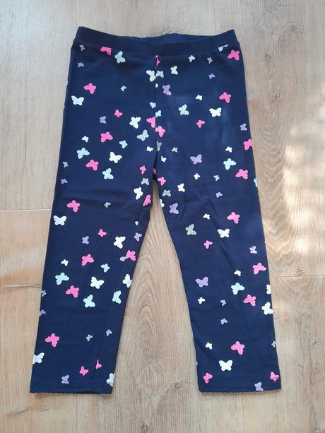 Třičtvrteční legíny, ham, vel 128, top stav, h&m,128