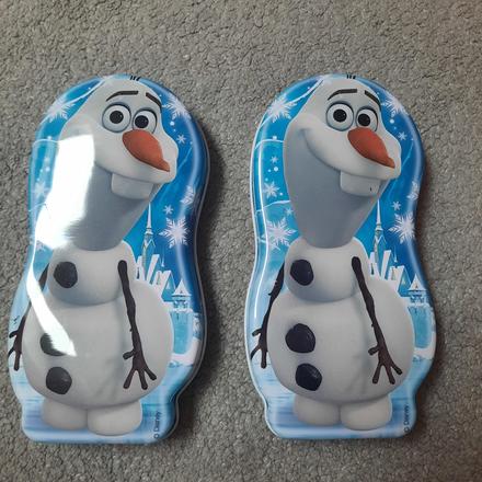 Plechové krabičky na drobnosti olaf frozen, 