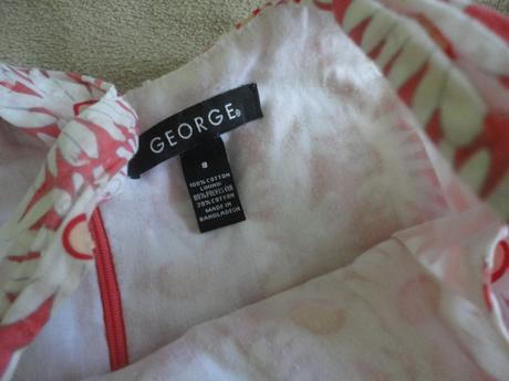 Letně společenské šaty george, vel. 8 let, george,128