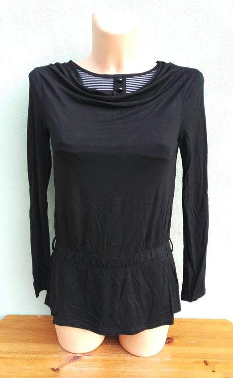 Tričko top blůzka 2v1 s vodou - vel.xs, xs