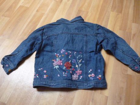 Vyšívaná riflová bunda 4-6 monsoon, monsoon,110