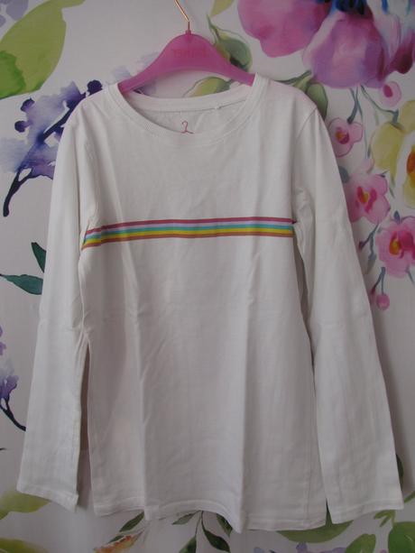 Bílé bavlněné tričko, next,140