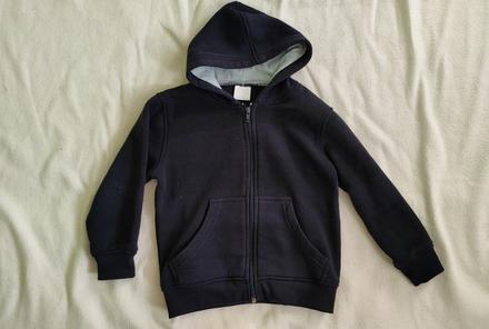 Teplejší mikina vel 122-128, 122