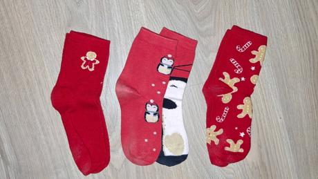 Vánoční ponožky 3ks, 134
